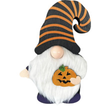 Halloween Zwerg mit Kürbis Dekoration