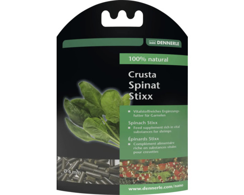 Dennerle Nano Crusta épinards Stixx 30 g
