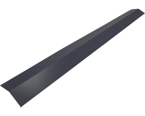 PRECIT rideau de gouttière pour tôle ondulée Sinus S18 gris mat RAL 7016 2000x65x83 mm PRECIT rideau de gouttière pour tôle ondulée Sinus S18 gris mat RAL 7016 2000x65x83 mm
