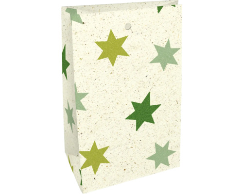 Sac cadeau avec motif étoilé