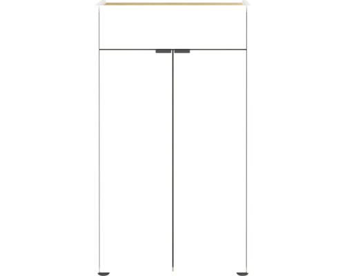 Meuble à chaussures avec deux portes