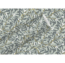 Papier peint à motifs de feuilles, de baies et d''étoiles
