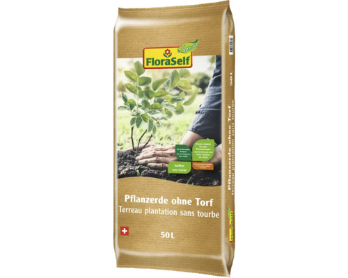 FloraSelf Nature® Pflanzerde torffrei 50 l FloraSelf Nature® Pflanzerde torffrei 50 l