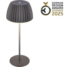 Stehleuchte mit Lampenschirm und Fuß, German Design Award Gewinner 2025
