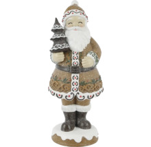 Dekorativer Weihnachtsmann mit Weihnachtsbaumfigur