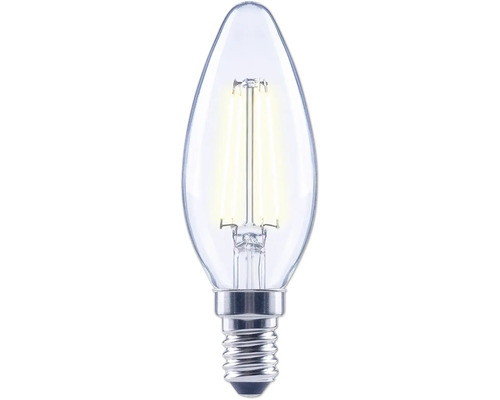 FLAIR LED Kerzenlampe C35 klar E14/2,2W(40W) 470 lm 4000 K neutralweiss Ampoule à bougie avec technologie LED