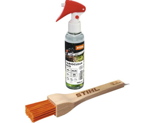 Stihl Varioclean Eco Reinigungsspray und Reinigungsbürste für Motorsägen