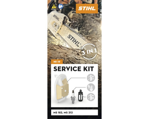 Kit de maintenance Stihl pour tronçonneuses MS 182 et MS 212