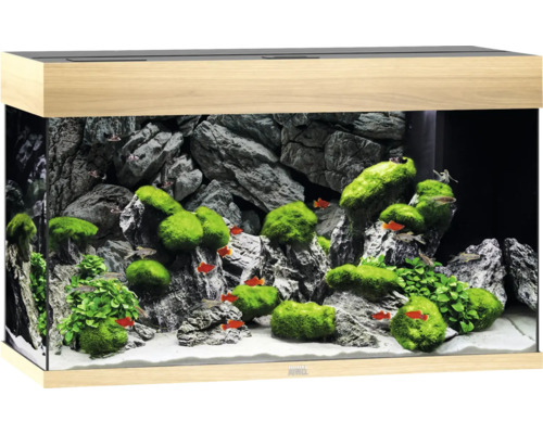 Aquarium Juwel Rio 125 LED sans meuble bas bois clair