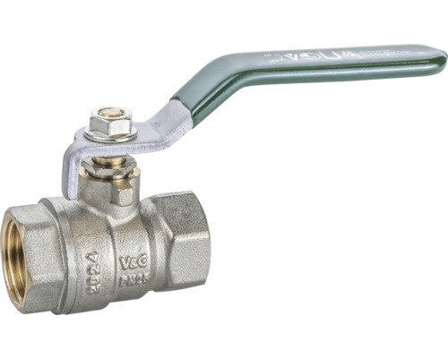 Robinet à boisseau sphérique pour eau potable veporit. filetage intérieur x filetage intérieur 1/2", certifié DVGW Robinet à tournant sphérique en laiton