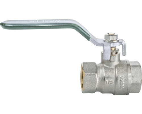 Robinet d''arrêt en métal avec levier