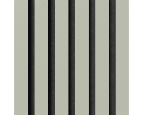 Panneau avec des nervures verticales