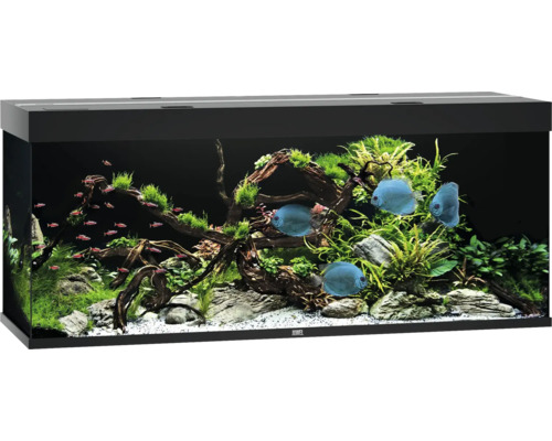 Aquarium Juwel Rio 450 LED ohne Unterschrank schwarz