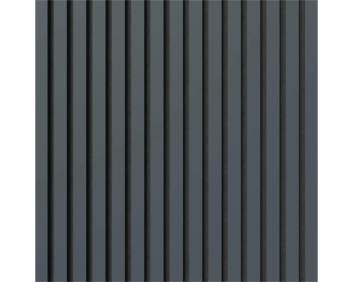 Bardage de façade avec panneaux droits