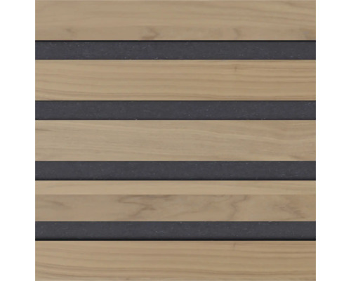 Panneaux de bois avec disposition horizontale