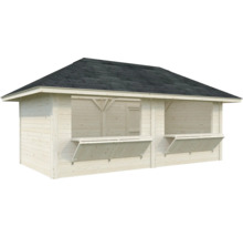 Abri de jardin avec toit et deux volets de vente