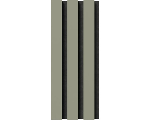 Échantillon de panneau acoustique Fjordwall linoléum olive 300 x 150 mm