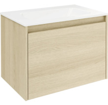 Waschtischunterschrank mit einer Schublade und einem Waschbecken