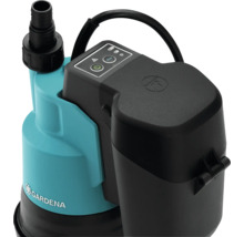 Gardena Schmutzwasser-Tauchpumpe mit Kabel und Bedienelementen.