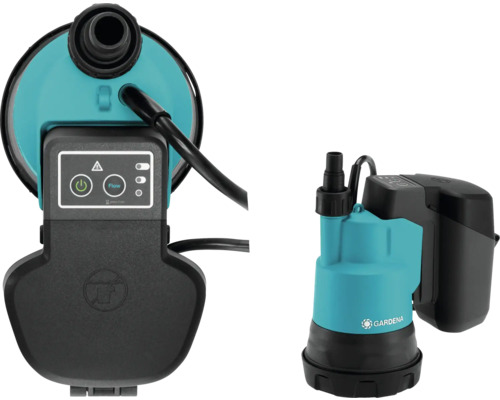 Pompe submersible pour eaux chargées Gardena avec interrupteur électronique