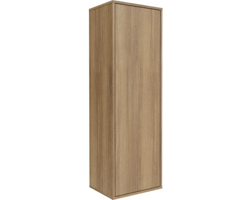 Armoire midi FACKELMANN VITA droite lxhxp 40.2x125.7x32 cm couleur de façade summer oak Armoire haute en bois