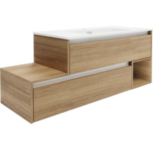 Meuble sous-lavabo avec tiroirs et espace de rangement