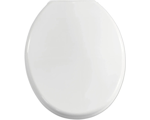 Abattant de WC en plastique, forme ovale