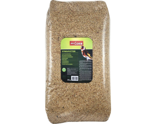 Mr. Corn nourriture en litière 25 kg Sac d''aliments pour oiseaux sauvages, 25 kg
