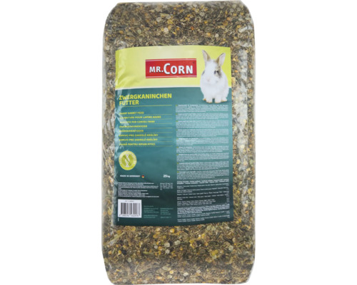 Nourriture pour lapins nains Mr. Corn 25 kg