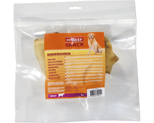 Mr Beef Snack oreilles de boeuf en emballage
