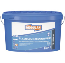 Eimer Silikonharz Fassadenfarbe von Modulan mit 12,51 Liter Inhalt