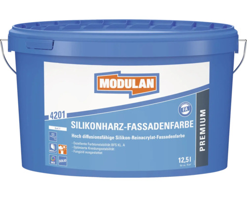 Seau de peinture de façade en résine silicone, 12,51 litres pour environ 75 mètres carrés