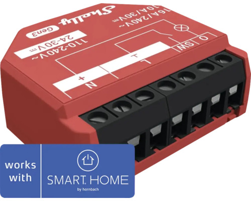 Relais Smart Home Shelly Gen3