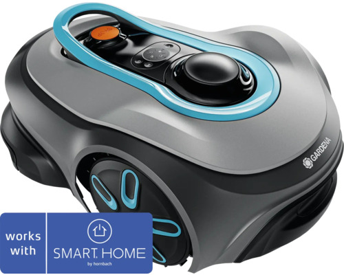 Tondeuse robot GARDENA smart SILENO free 600 pour jusqu'à 600 m² sans fil de délimitation (technologie GPS-RTK) avec fonction LONA Robot tondeuse Gardena avec intégration Smart Home