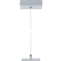 Abgehängtes Seilsystem zur Befestigung von Produkten