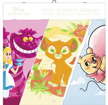 Disney Classics Kalender für 2026 mit einer Laufzeit von 16 Monaten