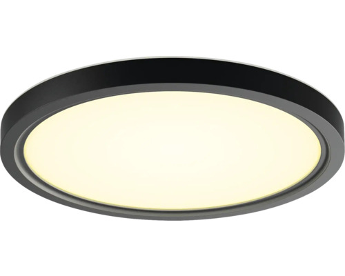 Plafonnier Philips Hue WA Tento rond d. 29 cm noir