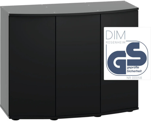 Meuble aquarium avec trois portes et label GS de sécurité contrôlée