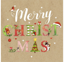 Illustration avec l''inscription Joyeux Noël et motifs de Noël