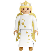 Figurine Playmobil ange de Noël avec couronne et ailes