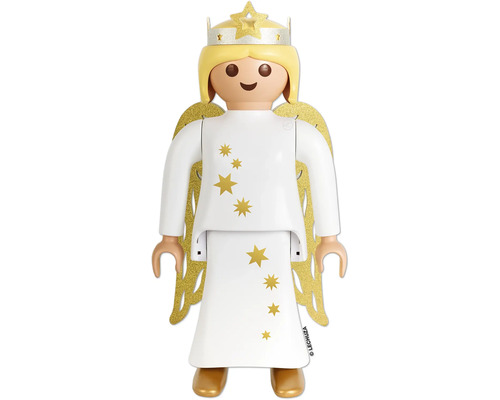 Figurine Playmobil ange de Noël avec couronne et ailes