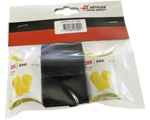 3M EAR Classic Bouchons d''oreille dans un sac en polyéthylène avec trou de suspension
