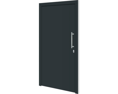 Porte simple avec poignée et serrure