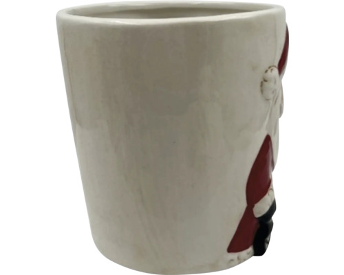 Pot en céramique avec motif de Père Noël
