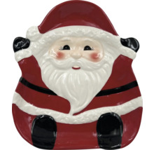 Assiette décorative Père Noël en céramique