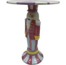 Table d''appoint décorative avec motif casse-noisette