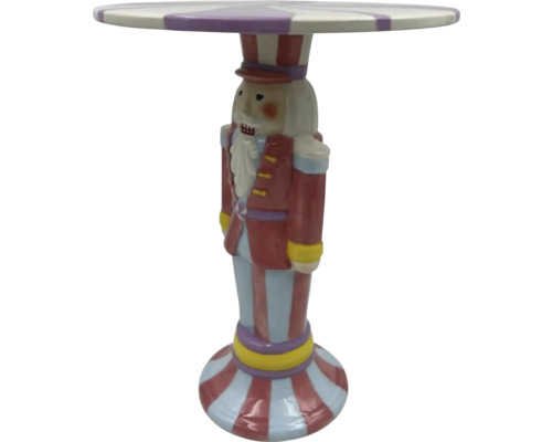 Table d''appoint décorative avec motif casse-noisette