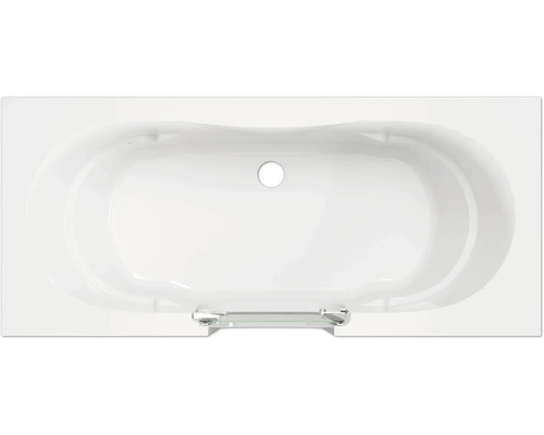 Vue de dessus d''une baignoire