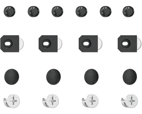 Kit de connecteurs excentriques pour meubles