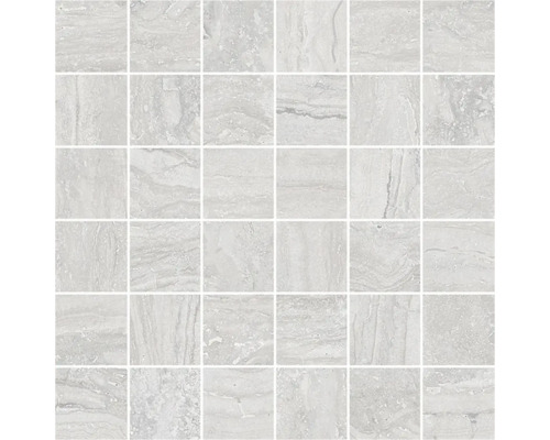 Carrelage sol et mur Palatino silver Lxlxe 30x30x0.88 cm